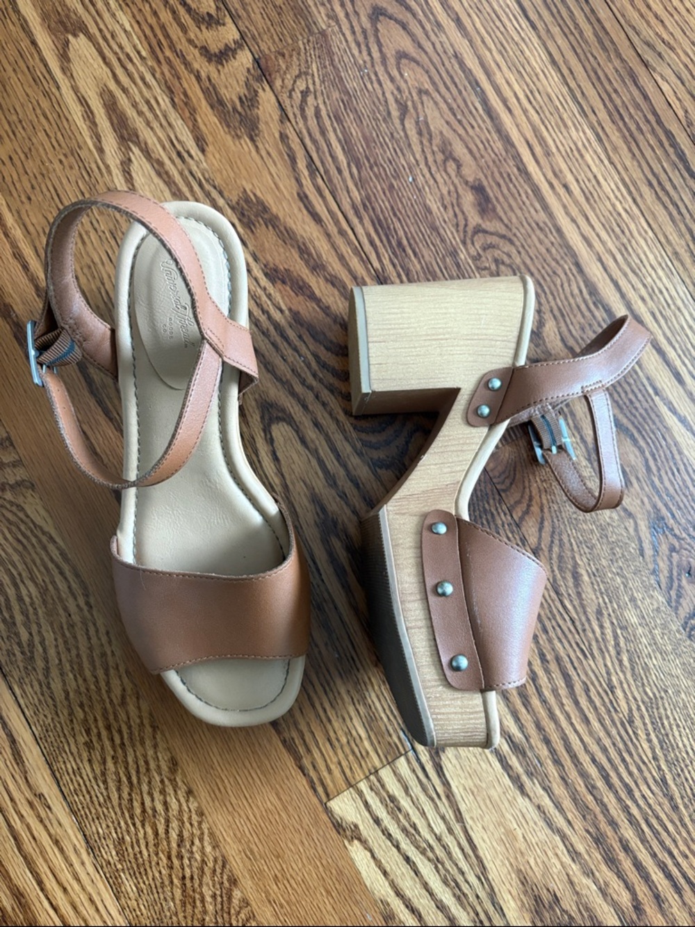 Brown heels